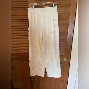 New off white Athleta sweatpants